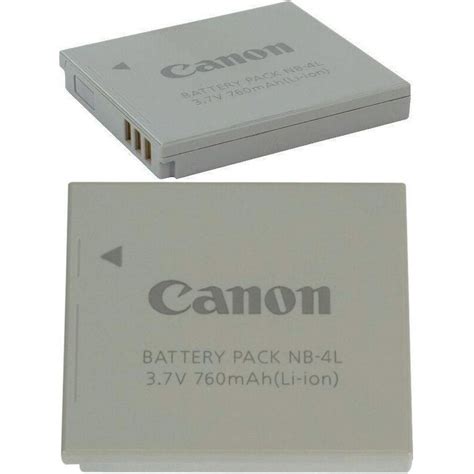 Canon nb 4l batarya